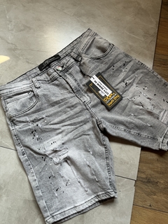 Bermuda - Jeans Jogador (Cinza Claro) 2406719 - comprar online
