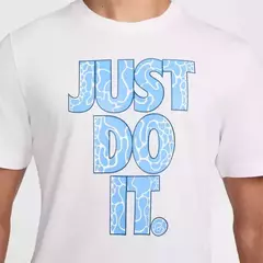 Camisa Nike Just Do It - Branca e Azul - comprar online