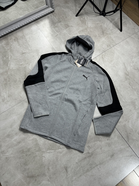 Moletom Puma - Evostripe (Cinza)