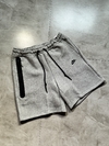 Shorts Nike Teech Fleece - Cinza