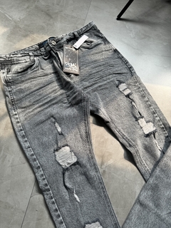 Calça Jeans Jogador - (Cinza) 2419386 na internet