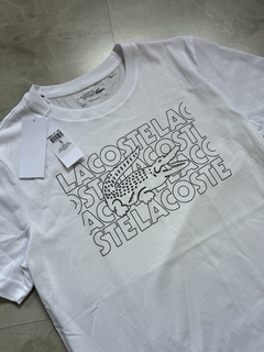Camisa Lacoste Letras Croc Sport - comprar online