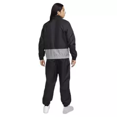 Agasalho Nike Woven 2025 - Preto / Cinza - kennaistore