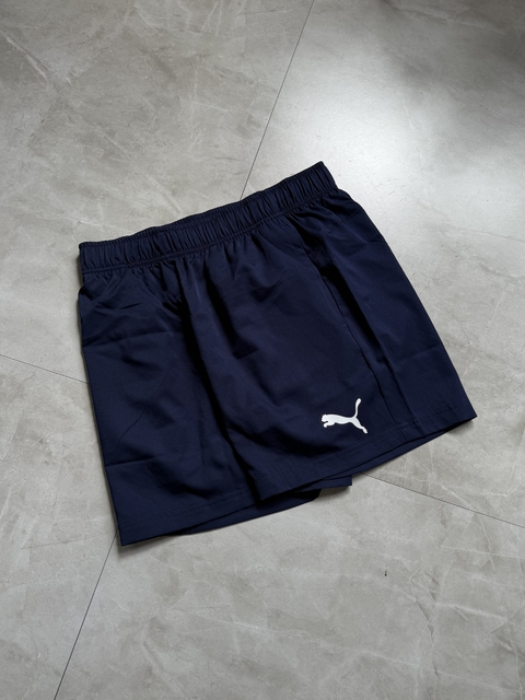 Shorts Puma Tactel - Azul Marinho