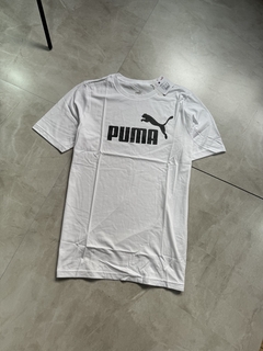 Camisa Puma Logo Letreiro - (Branca)