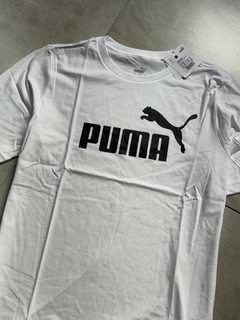 Camisa Puma Logo Letreiro - (Branca) - comprar online