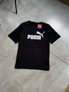 Camisa Puma Logo Letreiro - (Preta)
