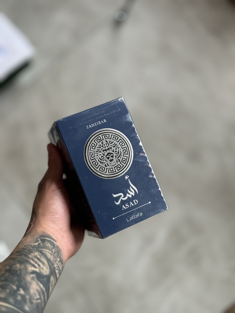 Perfume Lattafa Asad Zanzibar Blue 100ML