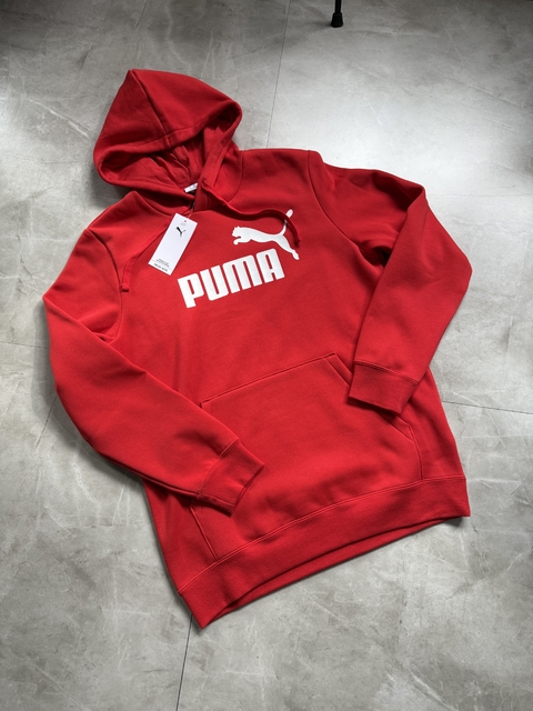 Moletom Puma Big Logo - Vermelho