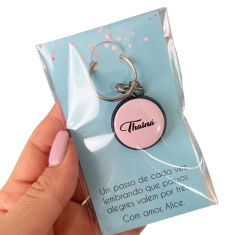 kit com 10 Chaveiros button dupla face 2,5 cm - comprar online