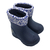 BOTA TOTI DE LLUVIA AZUL BLANCO - comprar online