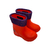 BOTA TOTI DE LLUVIA ROJO AZUL - comprar online