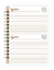 Agenda Datada - 2 dias por página - comprar online