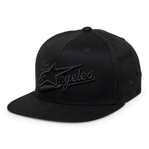 Gorra AlpineStars Los Angeles Hat Black Black - comprar online