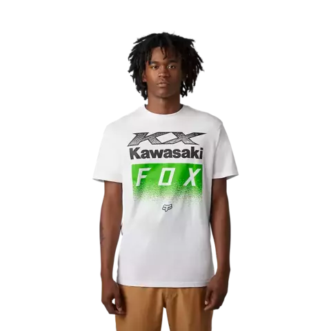 Remera Fox x Kawasaki SS Premium Tee White - comprar online