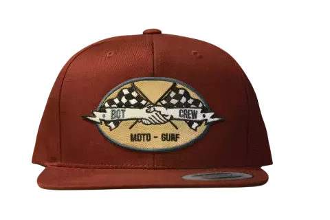 Gorra BOT Company Surfercross Flexfit Snapback Bordo - comprar online