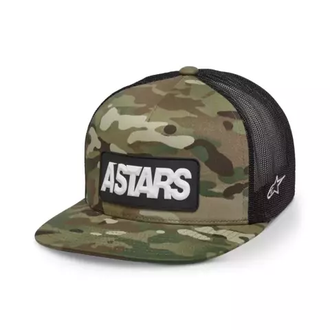 Gorra AlpineStars Cache Trucker Hat Green Black - comprar online