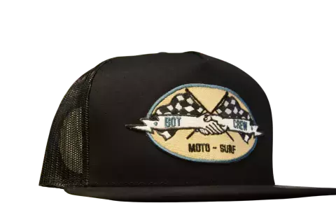 Gorra BOT Company Surfercross Flexfit Snapback Trucker Black - comprar online