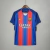 Camisa Barcelona I 16/17 - Masculino Retrô - Vermelho e Azul