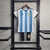 Kit Argentina Home 22/23 - Infantil - Azul - 3 Estrelas - Campeão