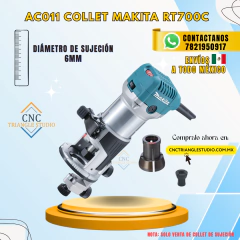 AC011 Collet 6 mm para Makita RT0700C - comprar en línea