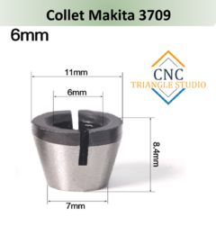 AC02 Collet Makita 3709 para fresas de 6mm - comprar en línea