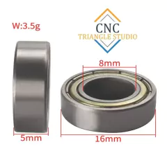 Rodamientos de acero cromado 688ZZ - Lote 10 piezas - comprar en línea