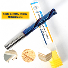 FC06-R Fresa Compresión DC8mm LC35mm - Corte de MDF, Triplay, Melamina etc. - comprar en línea