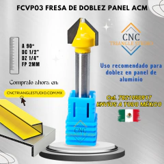FCVP03 Fresa para Doblez de Panel de Aluminio Compuesto