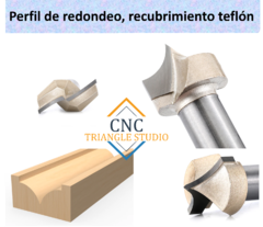 FOR01 Fresa de Redondeo R9.52mm - comprar en línea