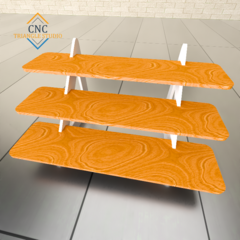 MF05 Diseño de Estante de Exibición, Organizador Rectangular | Diseño Vectorial PDF-DXF - comprar en línea
