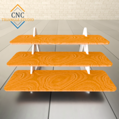 MF05 Diseño de Estante de Exibición, Organizador Rectangular | Diseño Vectorial PDF-DXF - tienda en línea