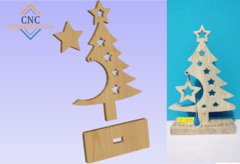 NVD01 Pino Navideño Vector