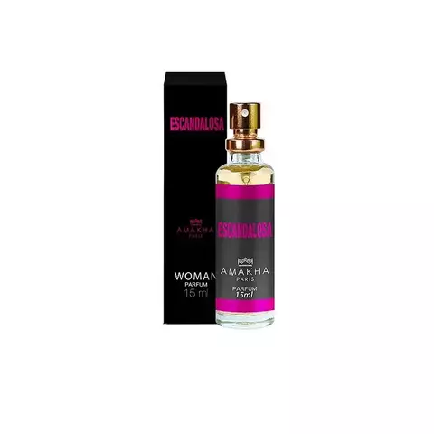 perfume feminino escandalosa 15ml - Amakha paris