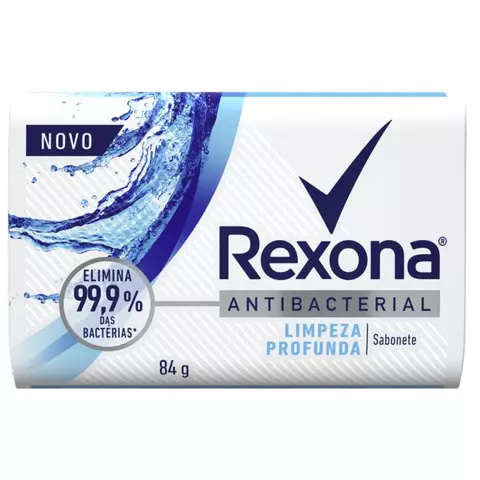 Sabonete em Barra Antibacterial Limpeza Profunda 84G - Rexona