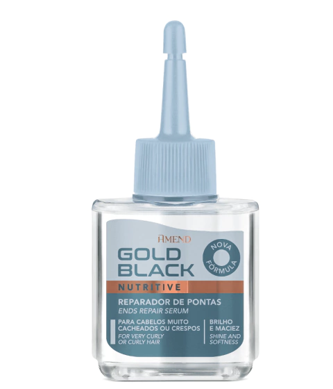 Ultrarreparador de Pontas Gold Black Nutritivo 30ml - Amend - comprar online