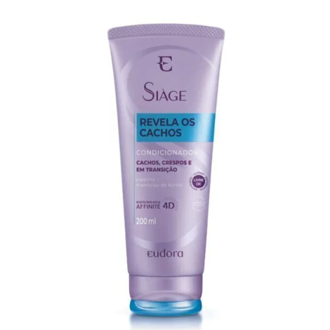 revela cachos condicionador 200ml - Eudora Siáge