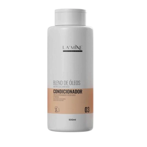 Condicionador Antiressecamento Blend De Óleos 500ml - La'Mine