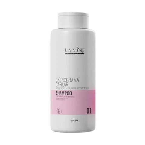 Shampoo Cronograma Capilar 500ml - La'Mine