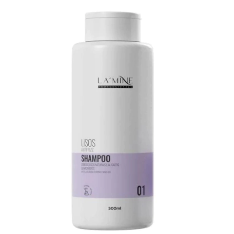 Shampoo Lisos Antifrizz 500ml - La'Mine