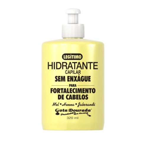 Creme Para Pentear Fortalecimento 320ml - Gota Dourada