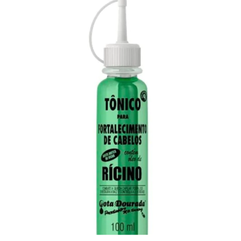 Tônico Capilar Rícino 100ml - Gota Dourada