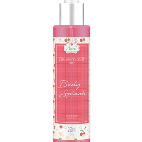 Body Splash Cherry 260ml - Giovanna Baby