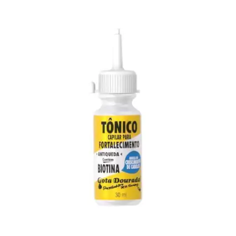 Tônico Tratamento Biotina 30ml - Gota Dourada