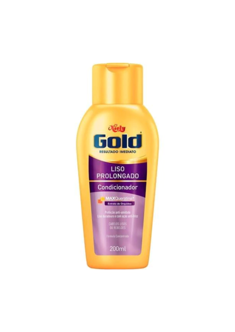 Condicionador Liso Prolongado 175ml - Niely Gold