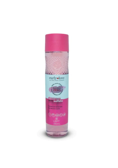 Shampoo Sulfato Zero Curly Love 290ml - Left
