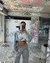Campera crop Tokio gris - KIE BRAND