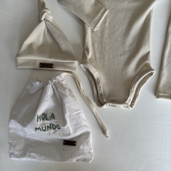 Ajuar beige | 3 piezas en internet