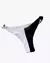 Calcinha Nó Duo (Preto/Branco) PP - comprar online