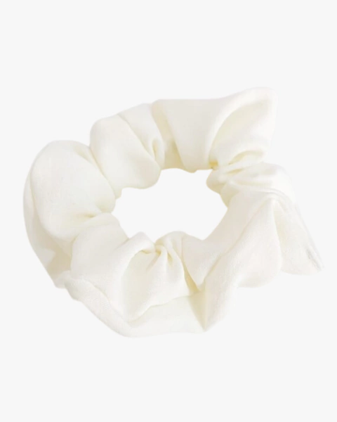 Scrunchie Off White